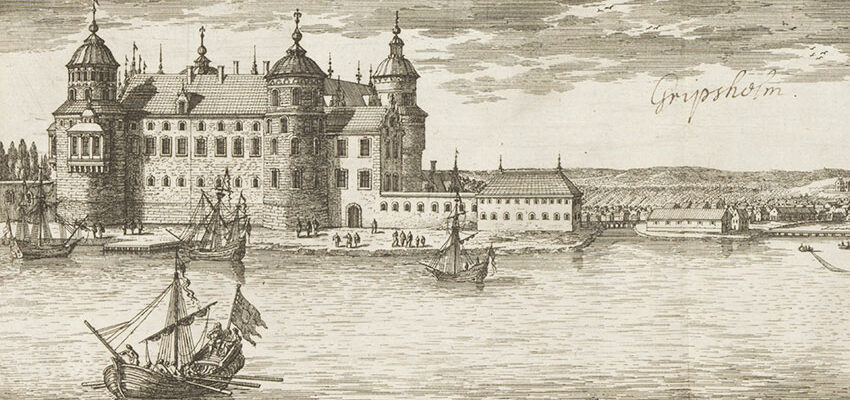 Gripsholms Slott från Suecia Antigua et hodierna